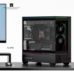 Vỏ Case Máy Tính THERMALRIGHT M10 - BLACK (Có Led, Không Có Màn Hình)