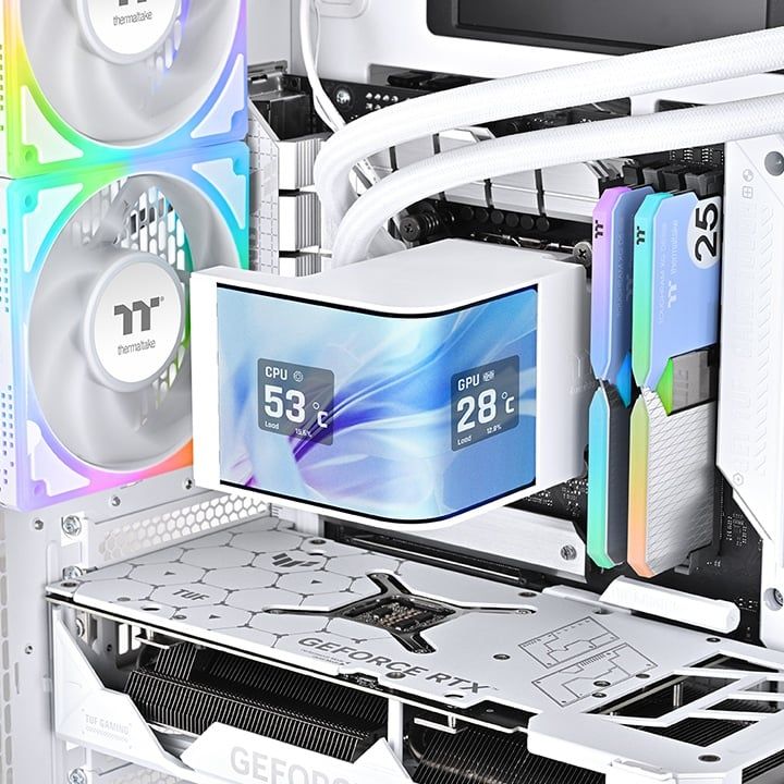 Tản Nhiệt Nước AIO Thermaltake MAGCurve 360 Ultra ARGB - WHITE