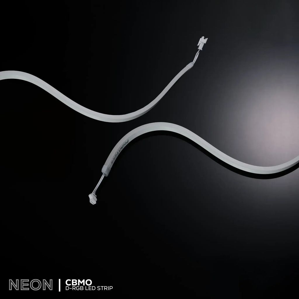 Bộ Dây LED Phanteks Neon Digital RGB LED Strip Combo Set ( 2 x 400mm) - WHITE