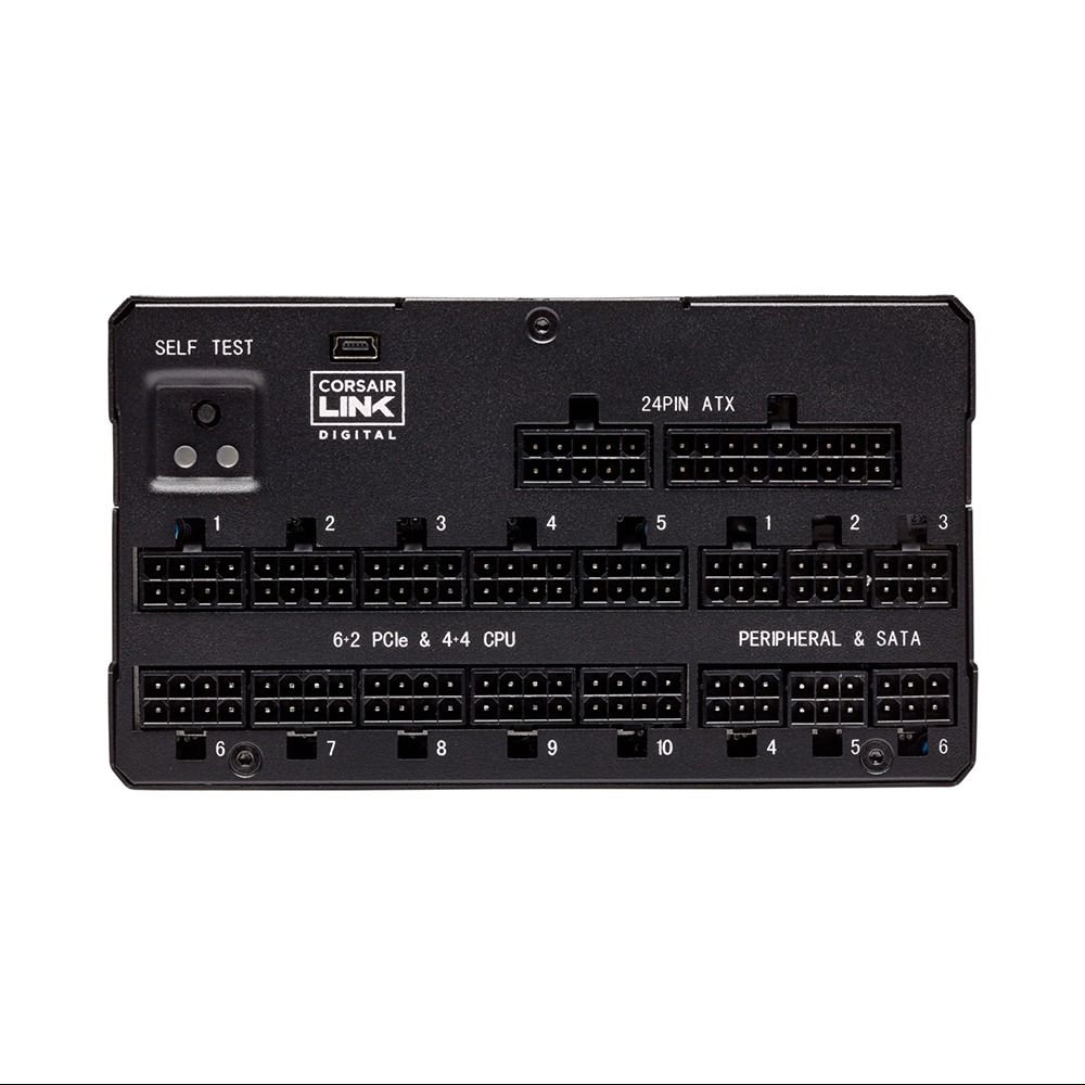 Nguồn máy tính Corsair AX1600i  80 Plus Titanium - Full Modul