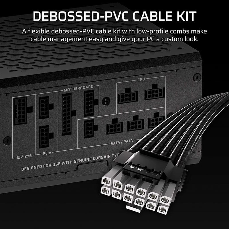 Nguồn máy tính Corsair HX1500i SHIFT ATX 3.1 & PCIe 5.1 - 80 Plus Platinum - Full Modul