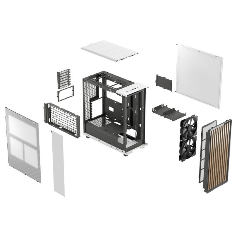 Vỏ Case Fractal Design North Chalk White
