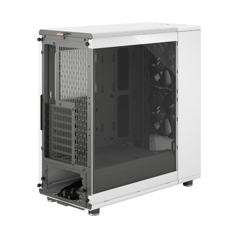 Vỏ Case Fractal Design North Chalk White TG Clear Tint