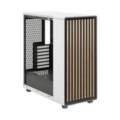 Vỏ Case Fractal Design North Chalk White TG Clear Tint