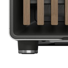 Vỏ Case Fractal Design North Chalk White TG Clear Tint