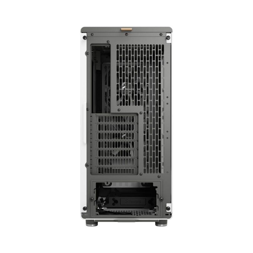 Vỏ Case Fractal Design North Chalk White TG Clear Tint