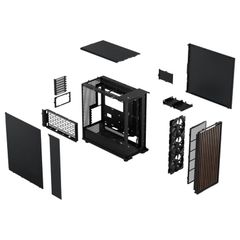 Vỏ Case Fractal Design North Charcoal Black
