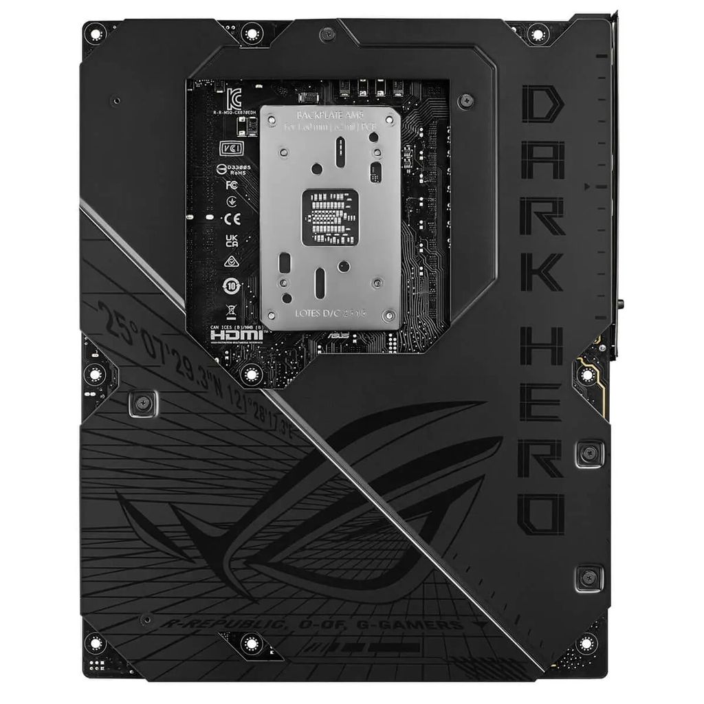 Bo mạch chủ ASUS ROG Crosshair X870E Dark Hero (AMD X870E, Socket AM5, ATX, 4 Khe RAM DDR5)