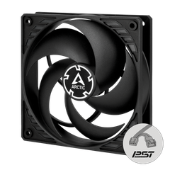 Quạt Fan Case Arctic P12 PWM PST CO - BLACK (vòng bi cầu kép Dual Ball/ 120mm)