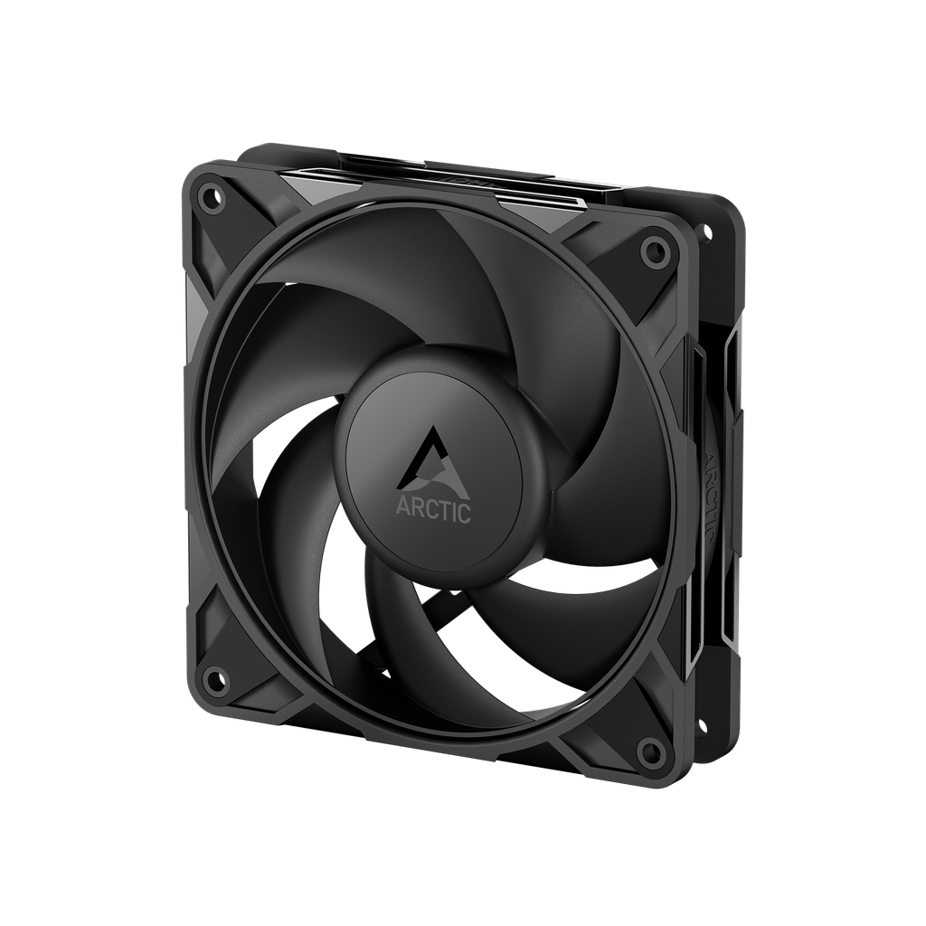 Quạt Fan Case Arctic P12 Pro PST CO - BLACK (Đen/vòng bi kép Dual Ball/12cm)