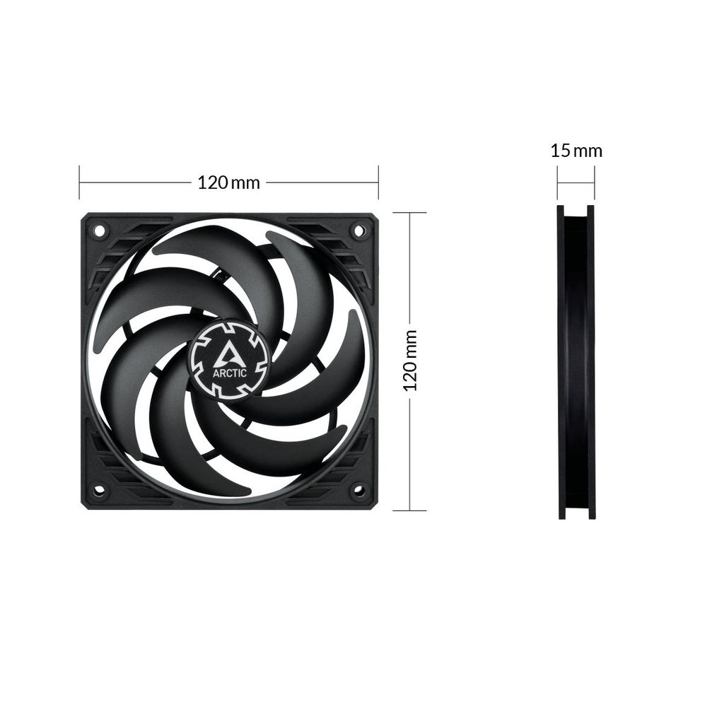 QUẠT TẢN NHIỆT P12 Slim PWM PST