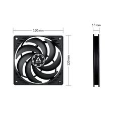 QUẠT TẢN NHIỆT P12 Slim PWM PST