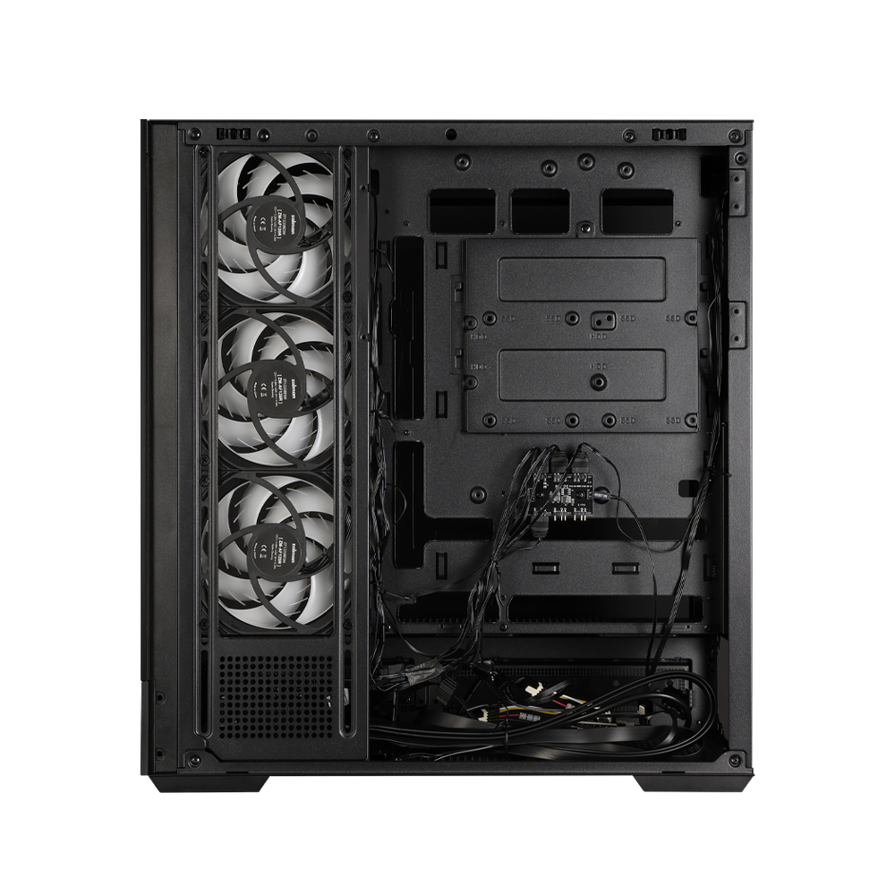 Vỏ Case Máy Tính ZALMAN P40 DS ATX ARGB - BLACK