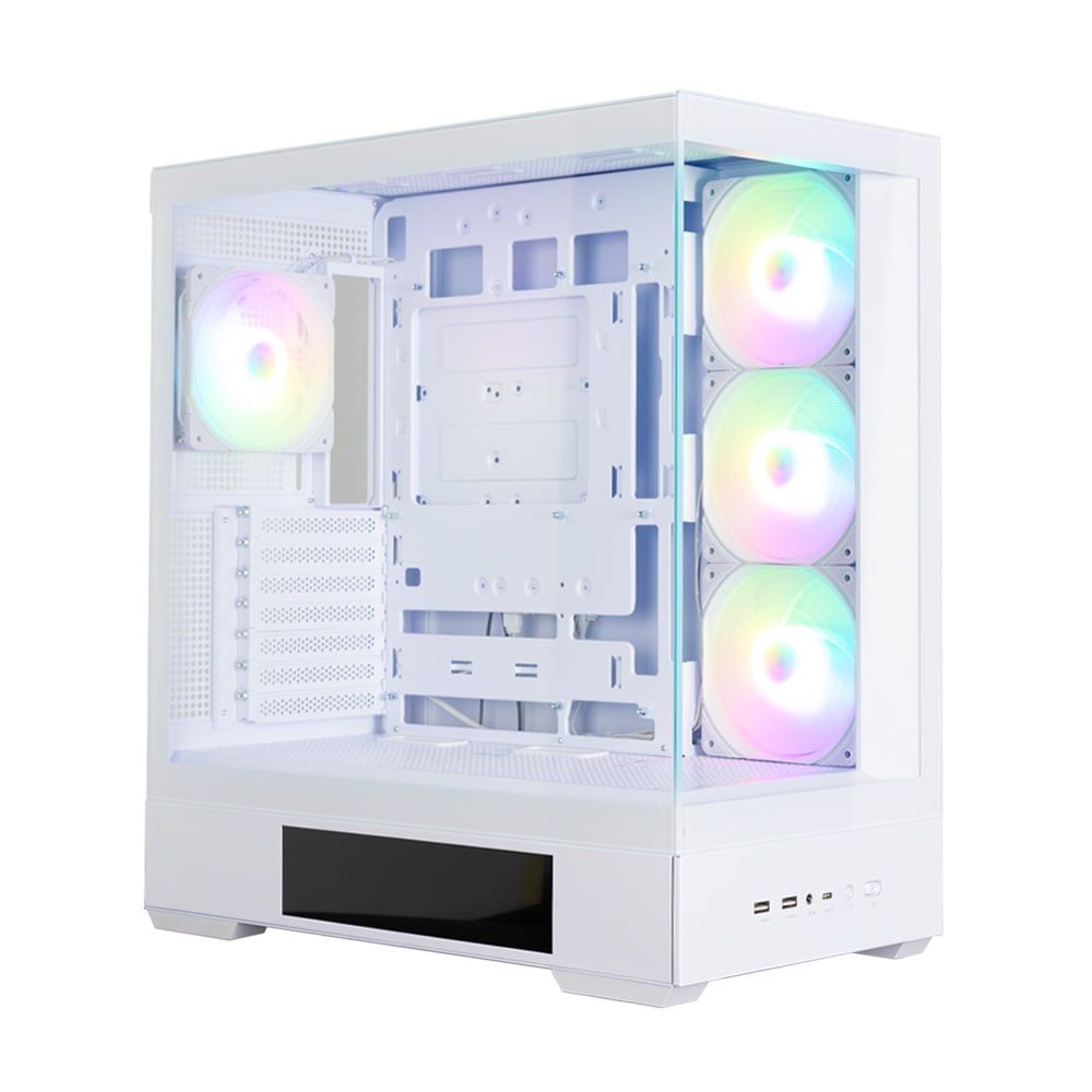 Vỏ Case Máy Tính ZALMAN P40 DS ATX ARGB - WHITE