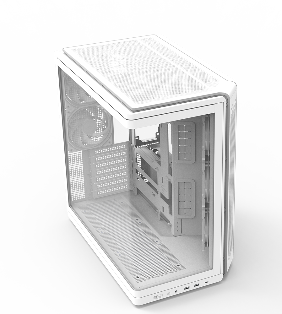 Vỏ Case CASE ZALMAN P60 ATX ARGB - WHITE