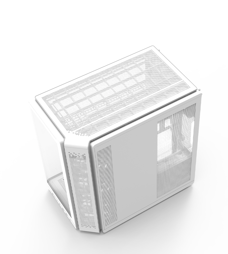 Vỏ Case CASE ZALMAN P60 ATX ARGB - WHITE