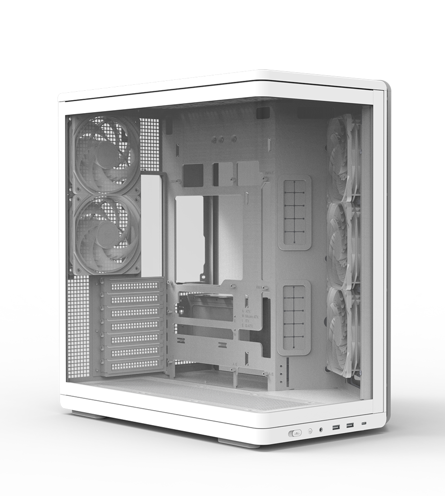 Vỏ Case CASE ZALMAN P60 ATX ARGB - WHITE