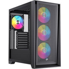 Vỏ Case Máy Tính EINAREX P600 RGB - BLACK