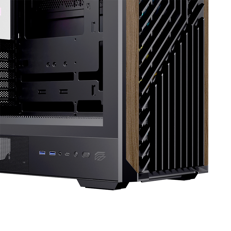 Vỏ Case Máy Tính EINAREX P800 RGB - BLACK