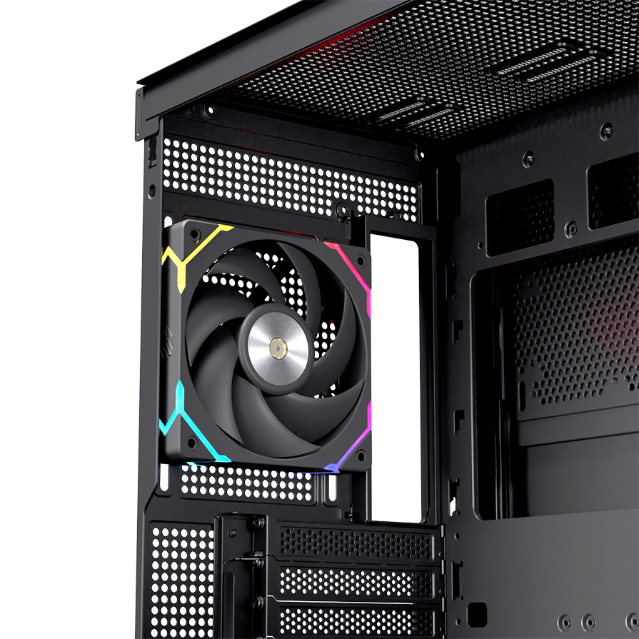 Vỏ Case Máy Tính EINAREX P800 RGB - BLACK