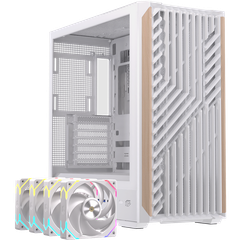 Vỏ Case Máy Tính EINAREX P800 RGB - WHITE