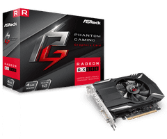 CARD ĐỒ HỌA ASROCK Phantom Gaming RX550 4G (PHANTOM G R RX550 4G)