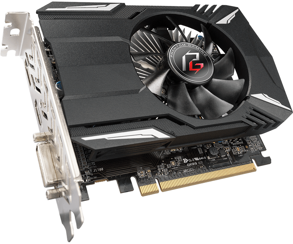 CARD ĐỒ HỌA ASROCK Phantom Gaming RX550 4G (PHANTOM G R RX550 4G)