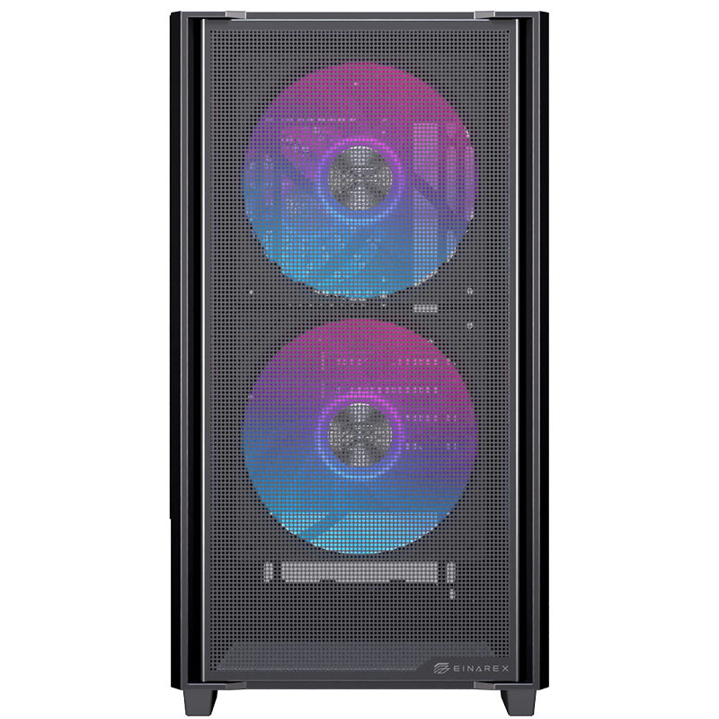 Vỏ Case Máy Tính EINAREX PM150 RGB - BLACK