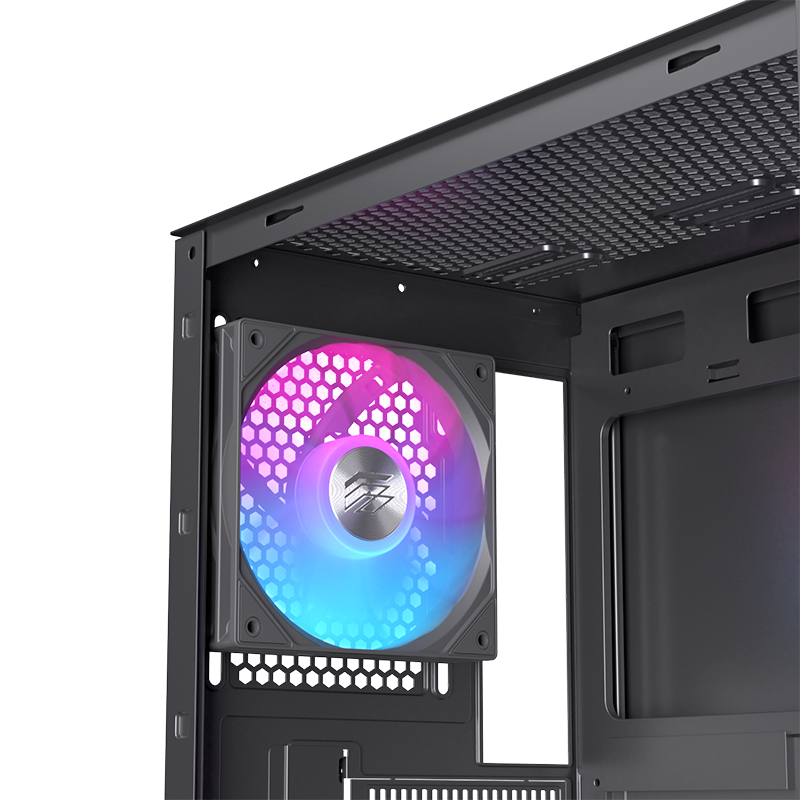 Vỏ Case Máy Tính EINAREX PM150 RGB - BLACK