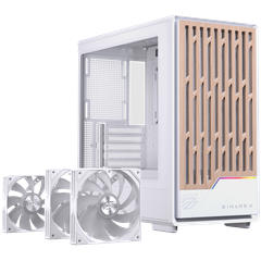 Vỏ Case Máy Tính EINAREX PM400 RGB - WHITE