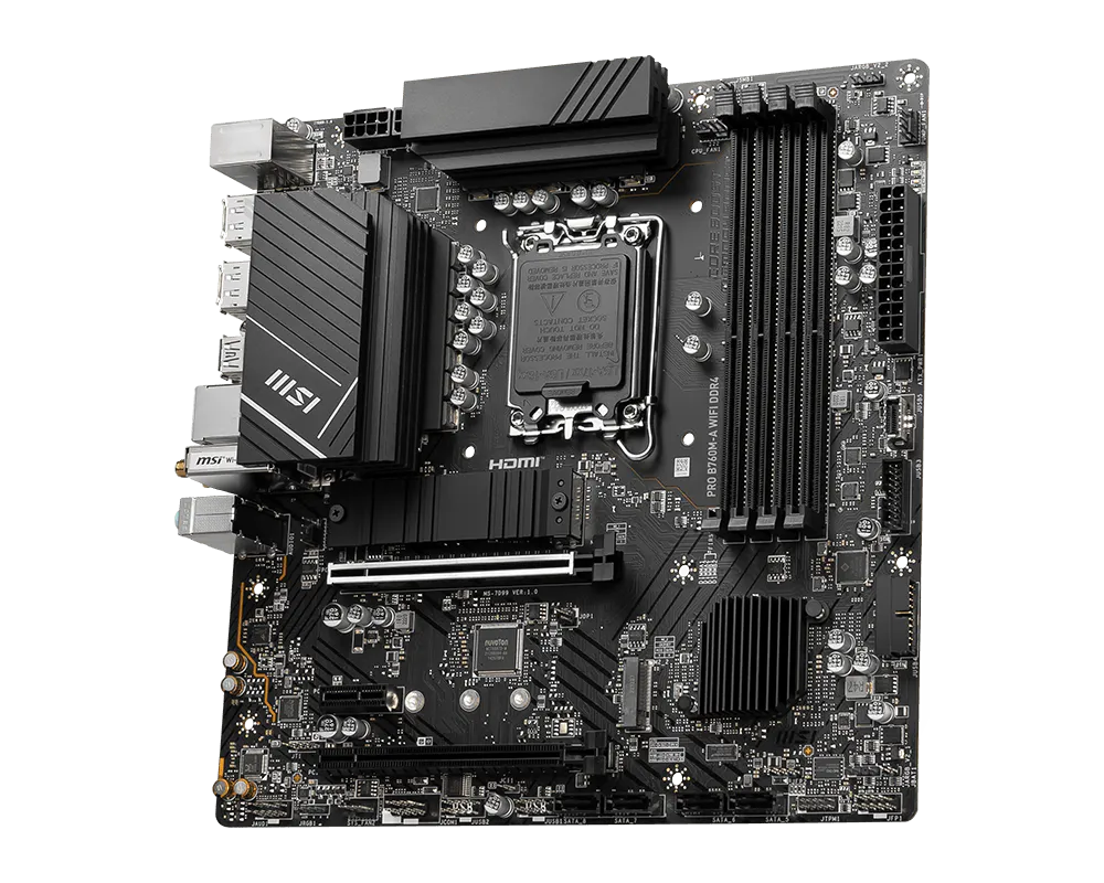 BO MẠCH CHỦ MAINBOARD MSI PRO B760M-A WIFI DDR4