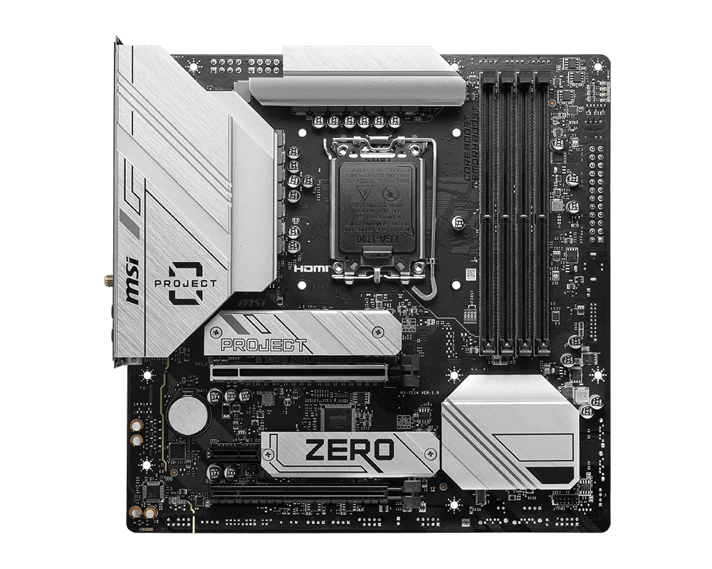 BO MẠCH CHỦ MAINBOARD MSI B760M PROJECT ZERO