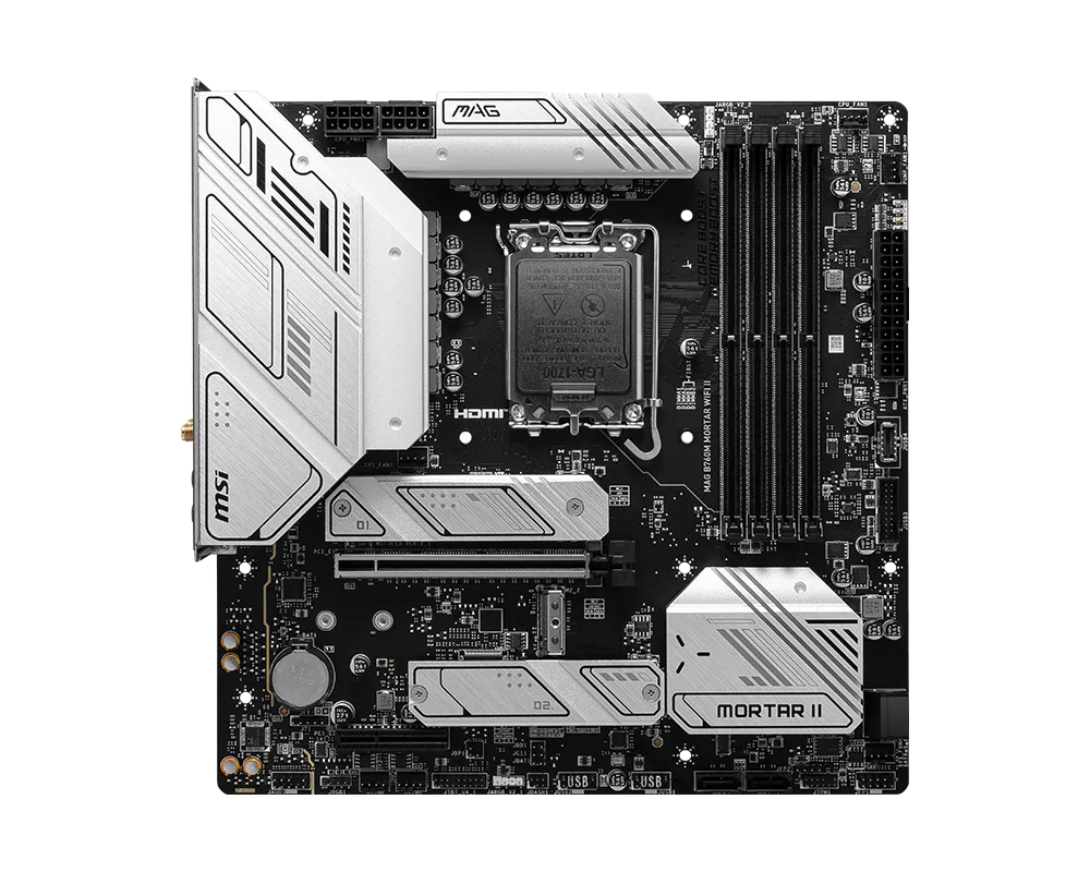BO MẠCH CHỦ MAINBOARD MSI MAG B760M MORTAR WIFI II