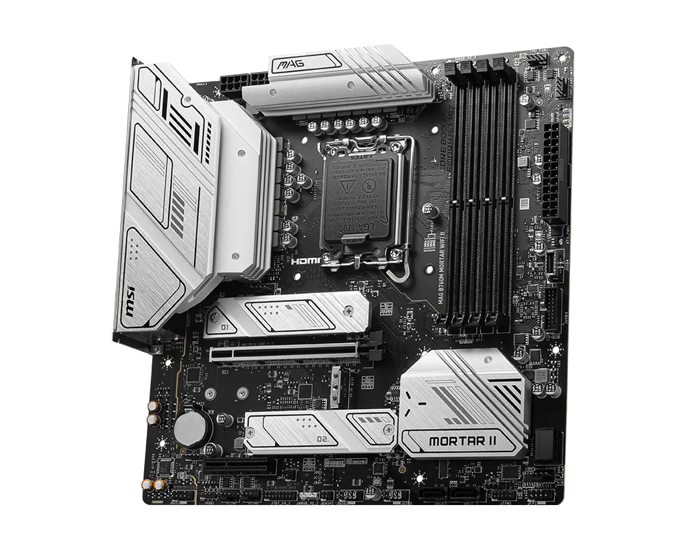 BO MẠCH CHỦ MAINBOARD MSI MAG B760M MORTAR WIFI II
