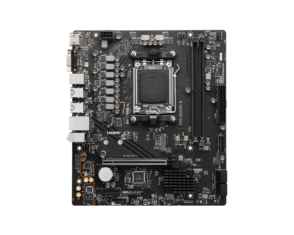BO MẠCH CHỦ MAINBOARD MSI PRO B650M-B