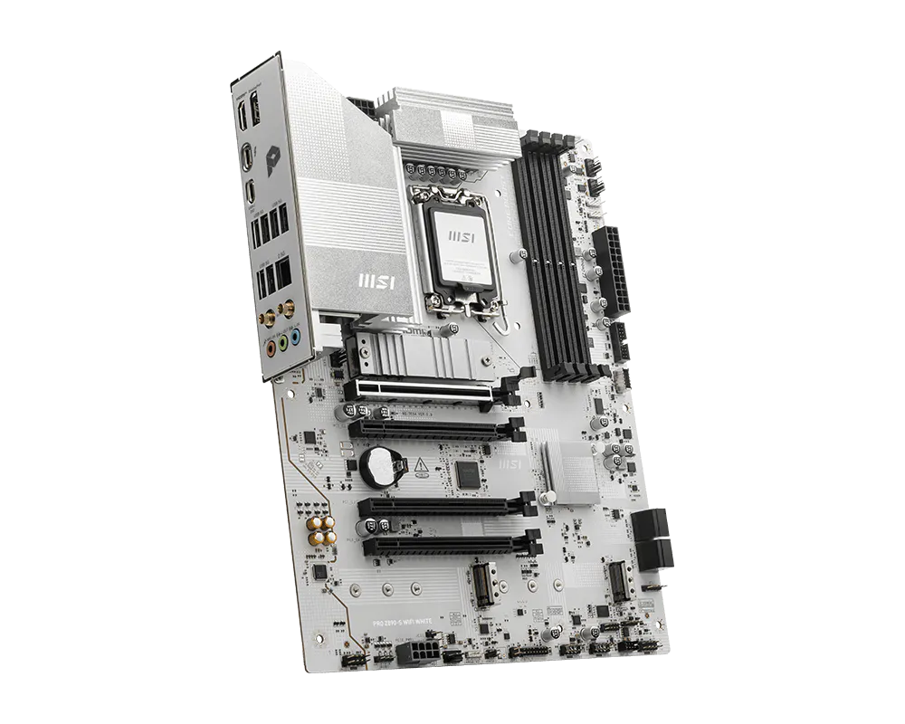 BO MẠCH CHỦ MAINBOARD MSI PRO Z890-S WIFI - WHITE