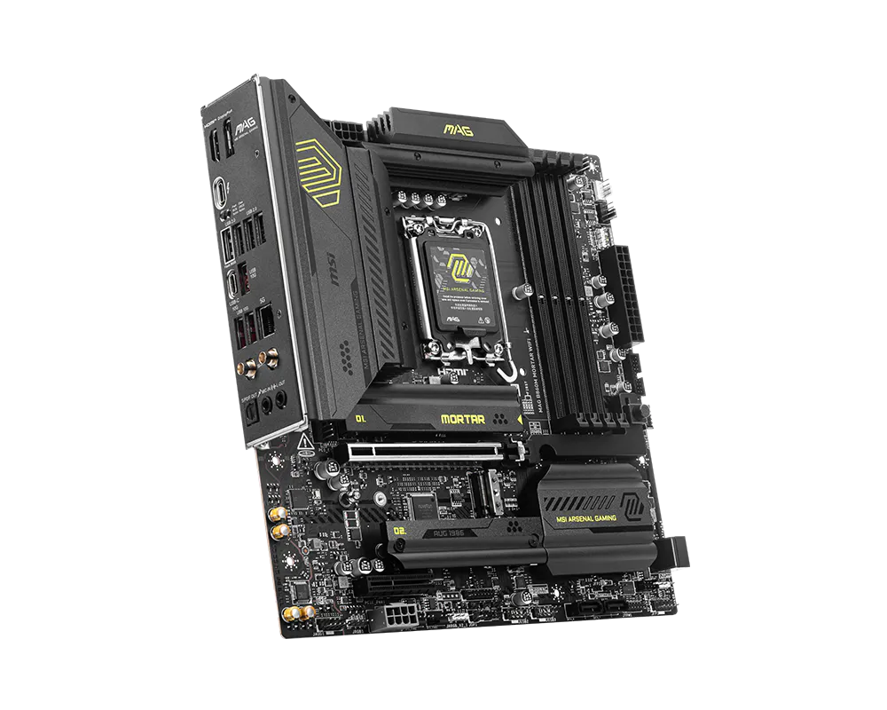 BO MẠCH CHỦ MAINBOARD MSI MAG B860M MORTAR WIFI