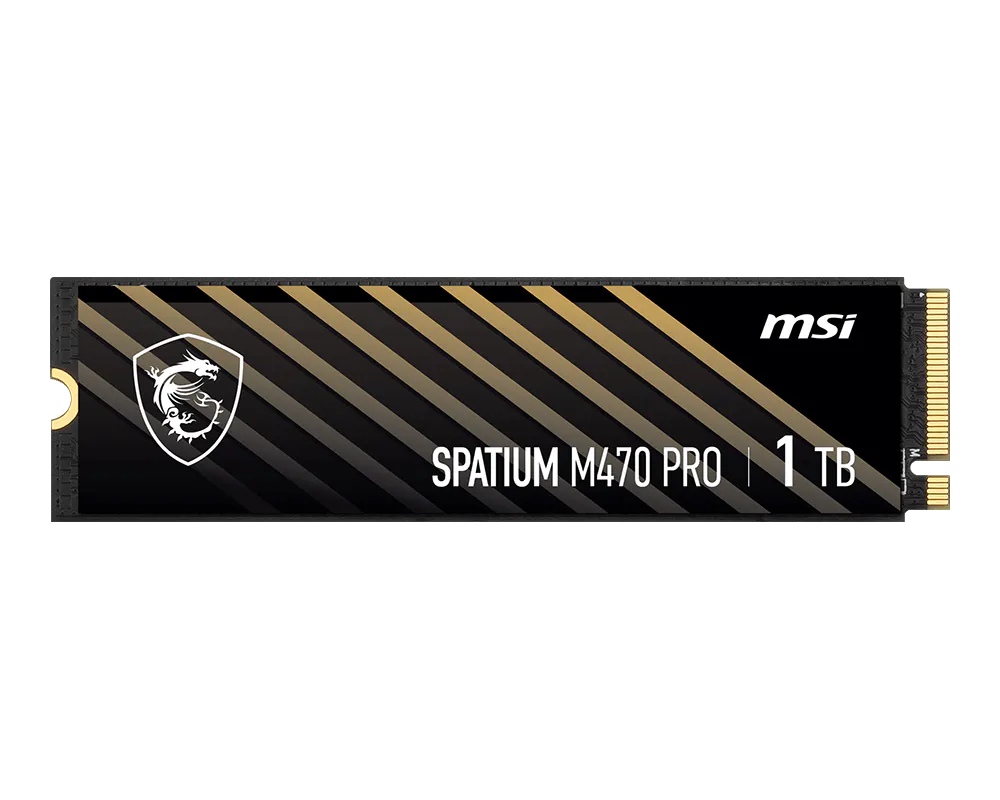Ổ CỨNG SSD MSI SPATIUM M470 PRO PCIe 4.0 NVMe M.2 1TB