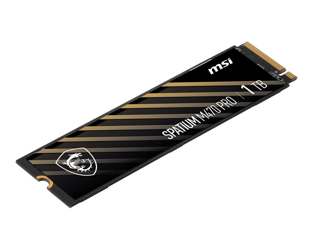 Ổ CỨNG SSD MSI SPATIUM M470 PRO PCIe 4.0 NVMe M.2 1TB