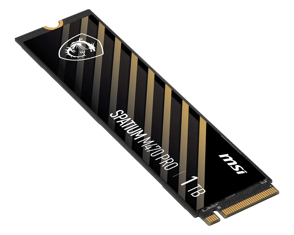 Ổ CỨNG SSD MSI SPATIUM M470 PRO PCIe 4.0 NVMe M.2 1TB