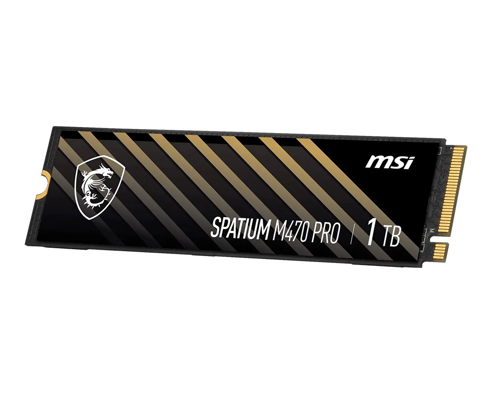 Ổ CỨNG SSD MSI SPATIUM M470 PRO PCIe 4.0 NVMe M.2 1TB