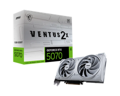 CARD ĐỒ HỌA RTX 5070 12G VENTUS 2X OC - WHITE