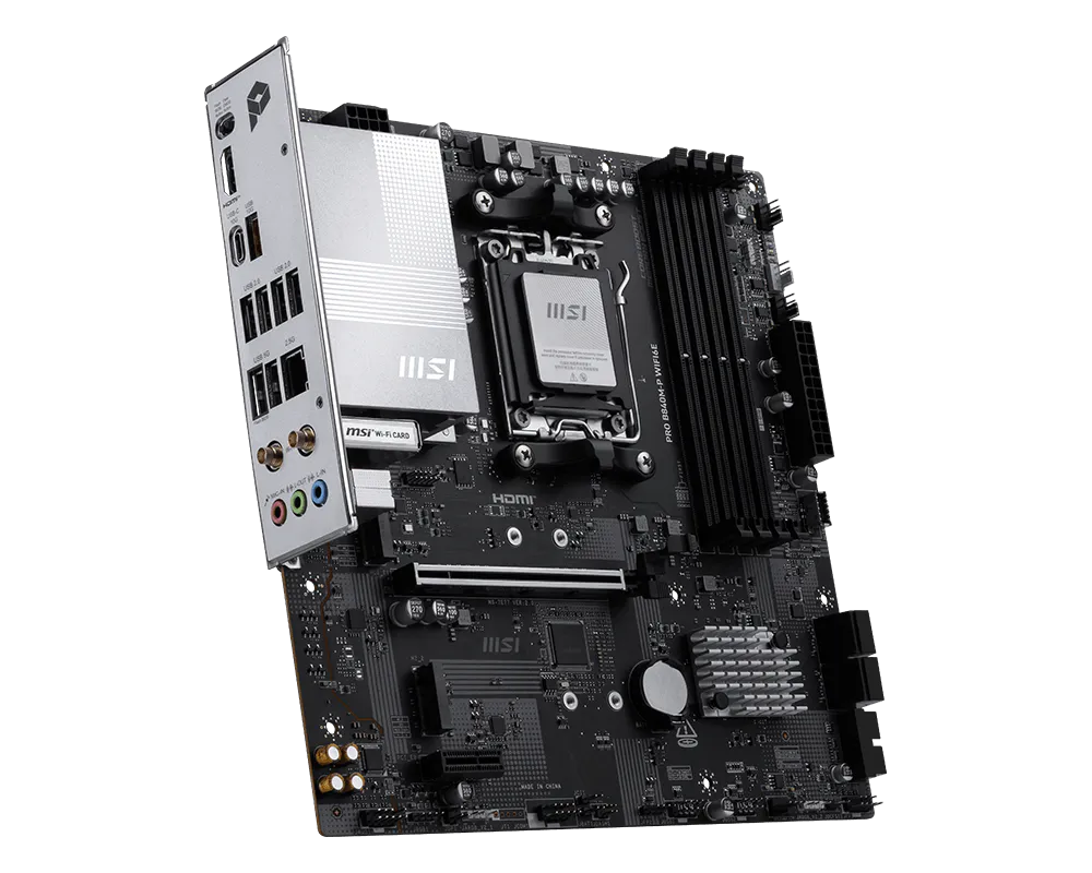 BO MẠCH CHỦ MAINBOARD MSI PRO B840M-P WF6E