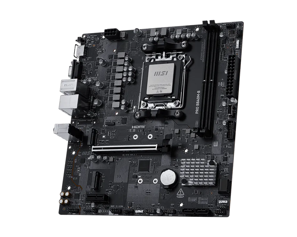 BO MẠCH CHỦ MAINBOARD MSI PRO B840M-B