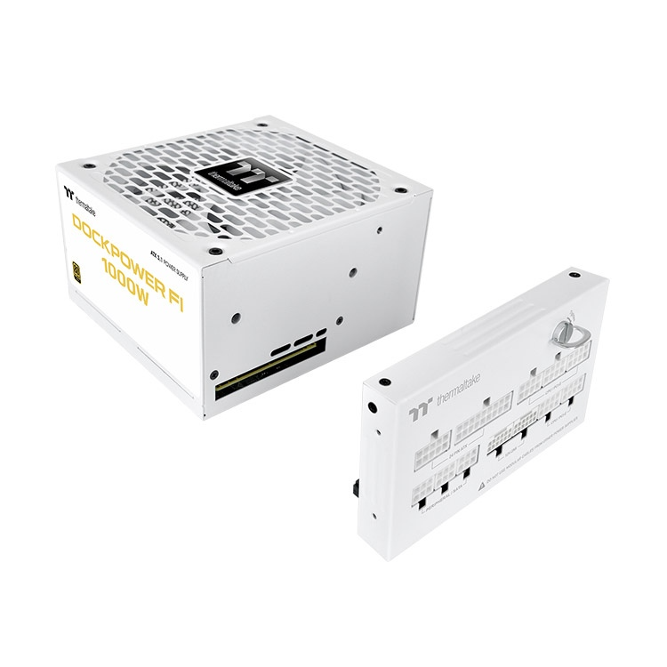 Nguồn máy tính PSU Thermaltake DockPower FI 1000W - WHITE (80 PLUS GOLD)