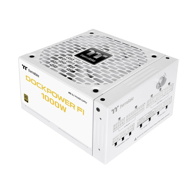 Nguồn máy tính PSU Thermaltake DockPower FI 1000W - WHITE (80 PLUS GOLD)