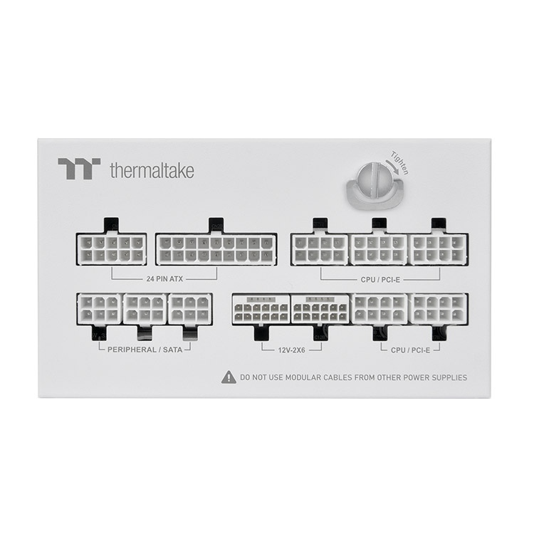 Nguồn máy tính PSU Thermaltake DockPower FI 1000W - WHITE (80 PLUS GOLD)