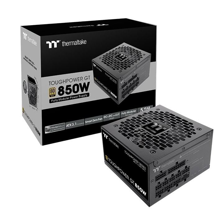Nguồn Thermaltake Toughpower GT 850W ATX 3.1 GOLD - BLACK