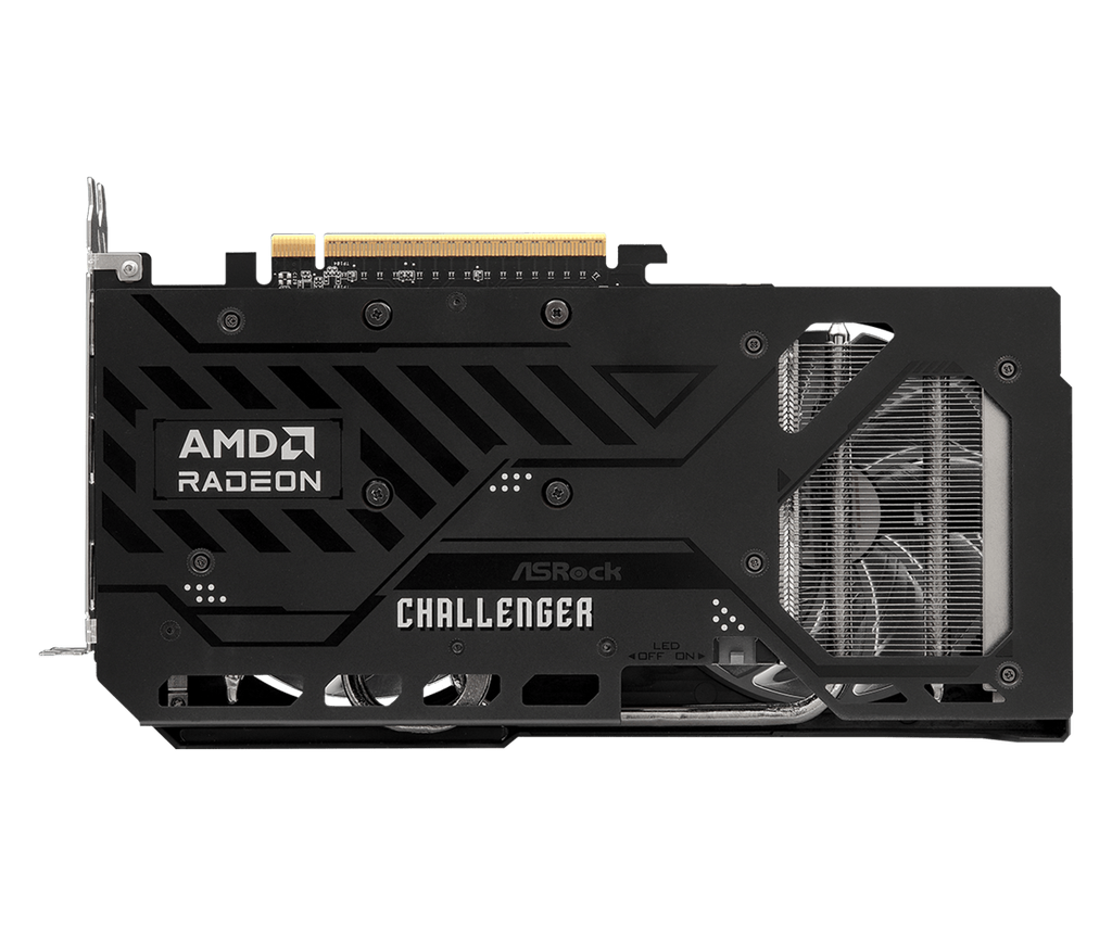 CARD ĐỒ HỌA ASROCK RX 9060 XT Challenger 8GB OC (RX9060XT CL 8GO)