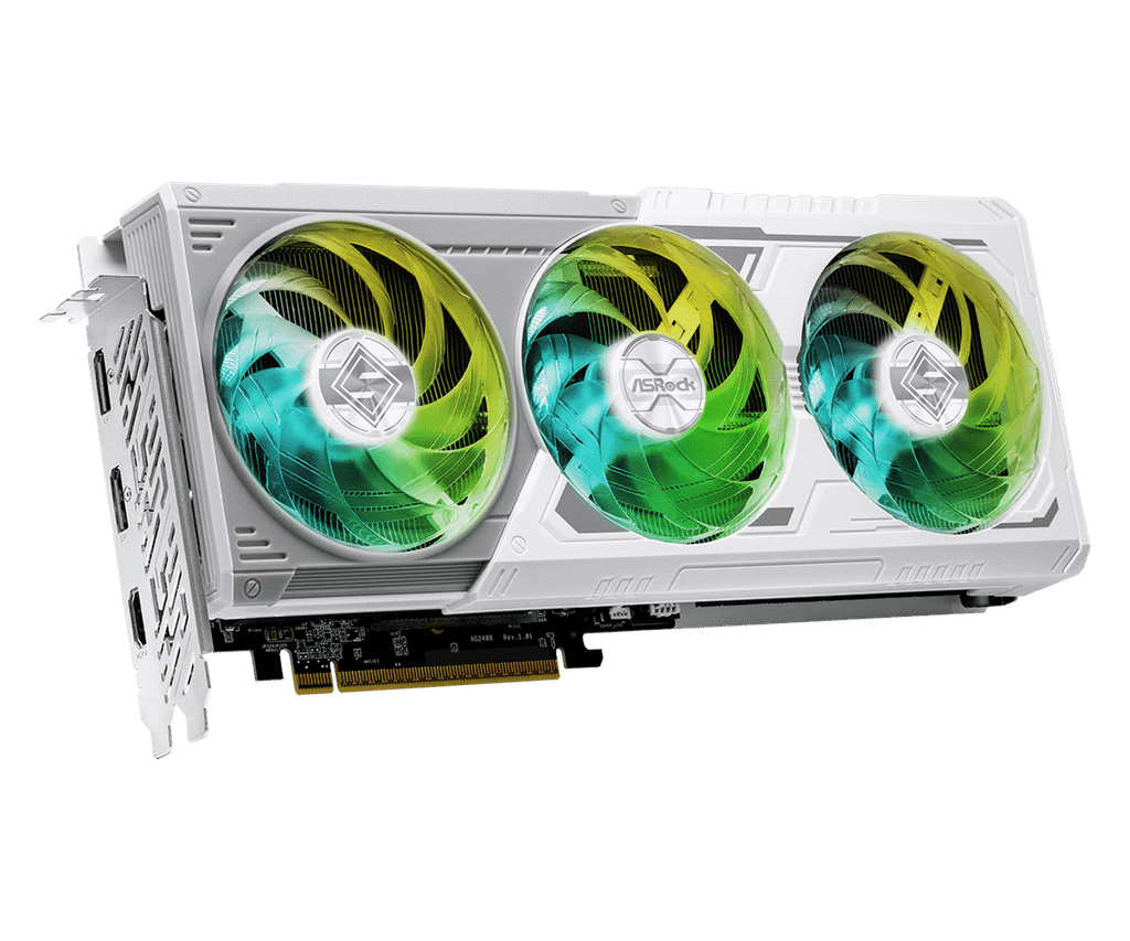 CARD ĐỒ HỌA ASROCK RX 9060 XT Steel Legend 8GB OC (RX9060XT SL 8GO)